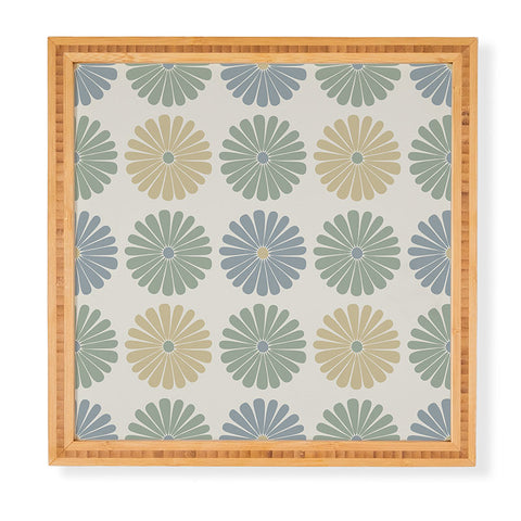 Colour Poems Daisy Pattern Multicolor I Framed Wall Art