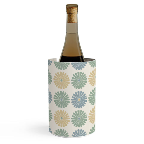 Colour Poems Daisy Pattern Multicolor I Wine Chiller