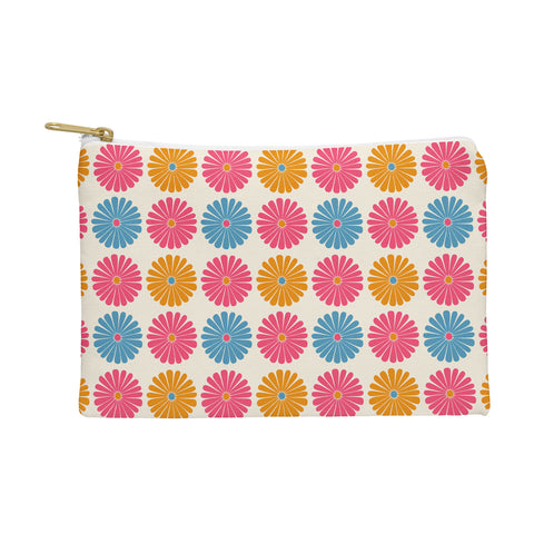 Colour Poems Daisy Pattern Multicolor II Pouch