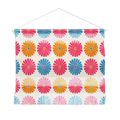 Colour Poems Daisy Pattern Multicolor II Wall Hanging Landscape