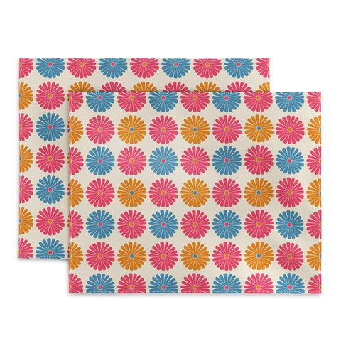 Colour Poems Daisy Pattern Multicolor II Placemat