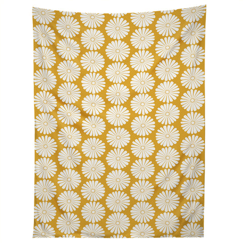Colour Poems Daisy Pattern XXIV Yellow Tapestry