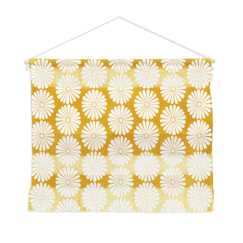 Colour Poems Daisy Pattern XXIV Yellow Wall Hanging Landscape