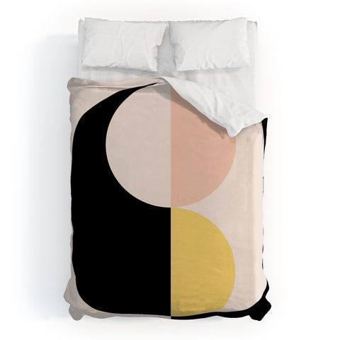 Colour Poems Geometric Circles Abstract II Duvet Cover