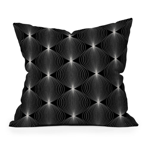 Colour Poems Geometric Orb Pattern II Outdoor Throw Pillow