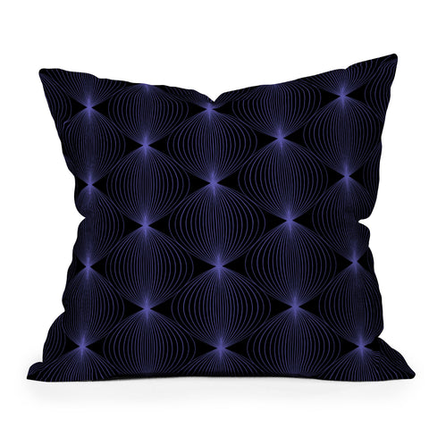 Colour Poems Geometric Orb Pattern XXI Outdoor Throw Pillow