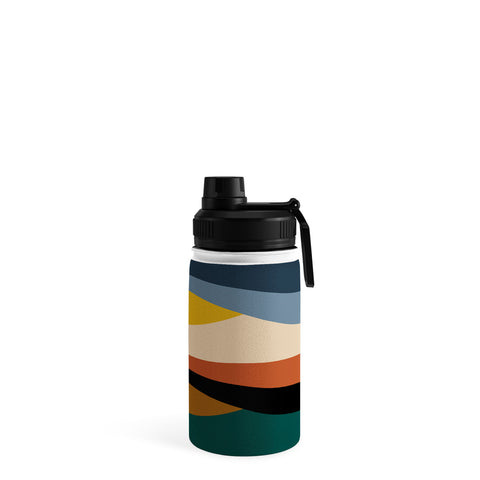 Colour Poems Geometric Triangles Bold Water Bottle
