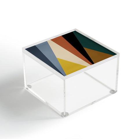Colour Poems Geometric Triangles Bold Acrylic Box