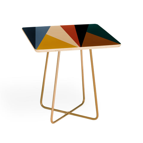 Colour Poems Geometric Triangles Bold Side Table