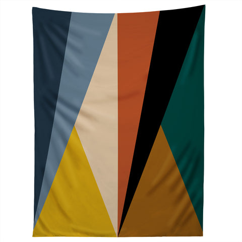 Colour Poems Geometric Triangles Bold Tapestry