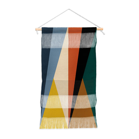 Colour Poems Geometric Triangles Bold Wall Hanging Portrait