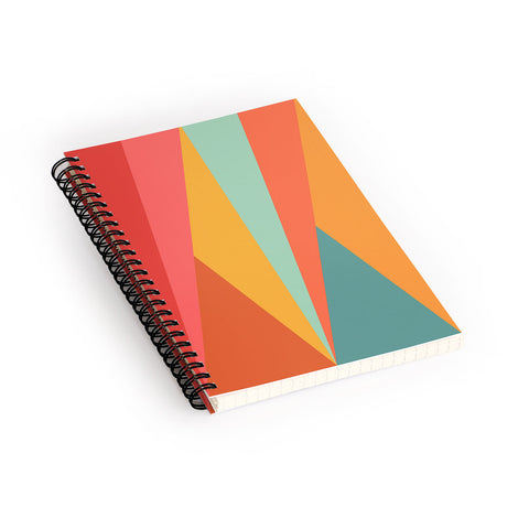 Colour Poems Geometric Triangles Spiral Notebook