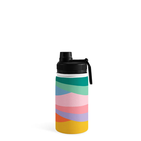 Colour Poems Geometric Triangles Spring Water Bottle