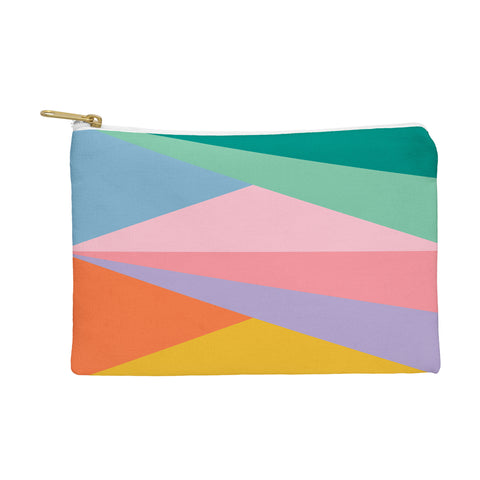 Colour Poems Geometric Triangles Spring Pouch