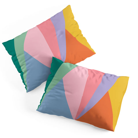 Colour Poems Geometric Triangles Spring Pillow Shams