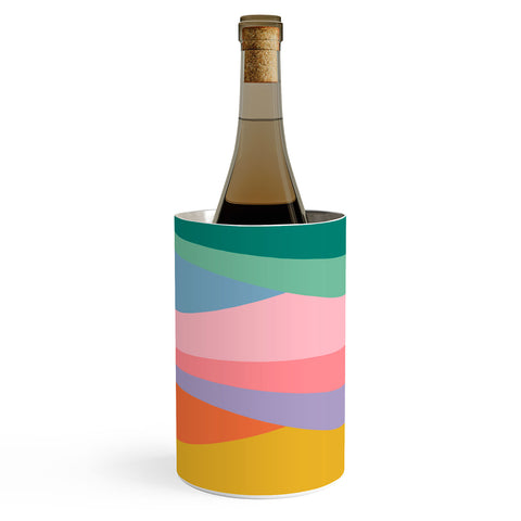 Colour Poems Geometric Triangles Spring Wine Chiller