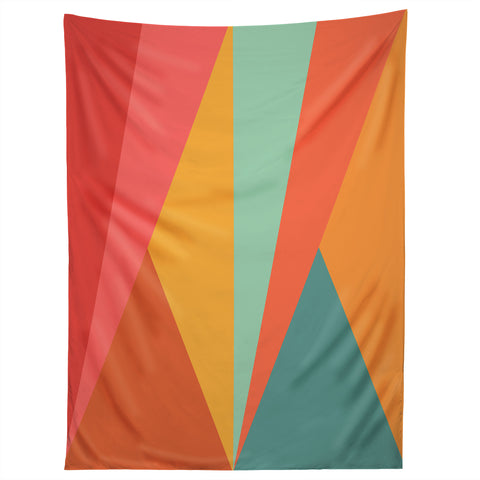 Colour Poems Geometric Triangles Tapestry