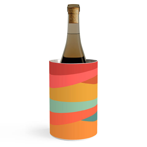 Colour Poems Geometric Triangles Wine Chiller