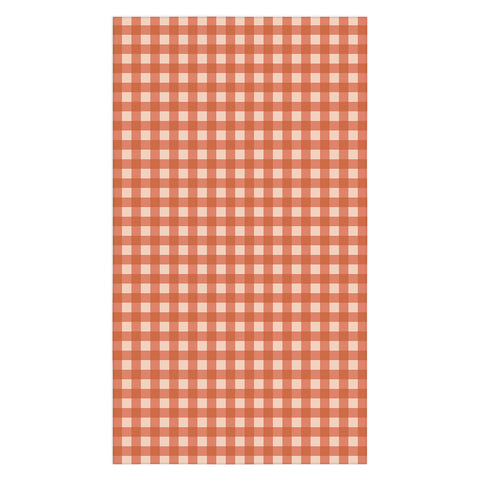 Colour Poems Gingham Classic Red Tablecloth