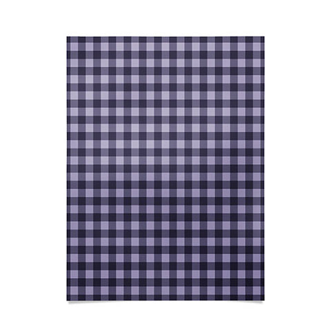 Colour Poems Gingham Dusk Poster