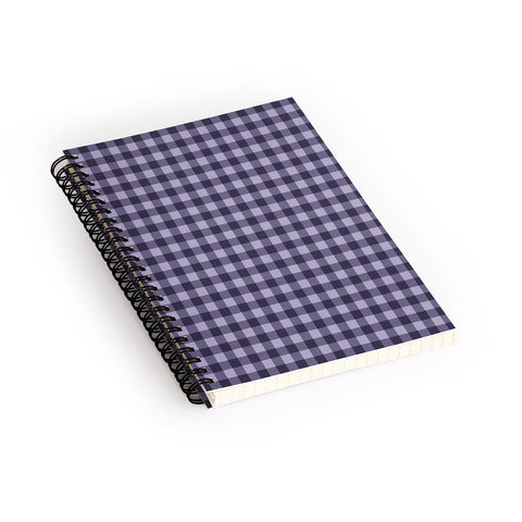 Colour Poems Gingham Dusk Spiral Notebook