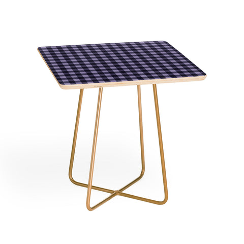 Colour Poems Gingham Dusk Side Table