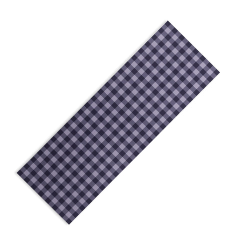 Colour Poems Gingham Dusk Yoga Mat