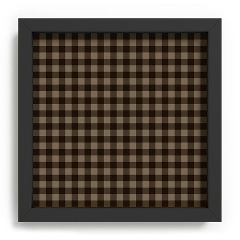 Colour Poems Gingham Earth Recessed Framing Square