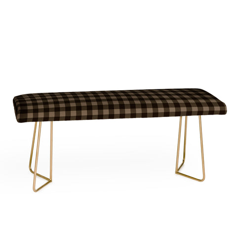 Colour Poems Gingham Earth Bench