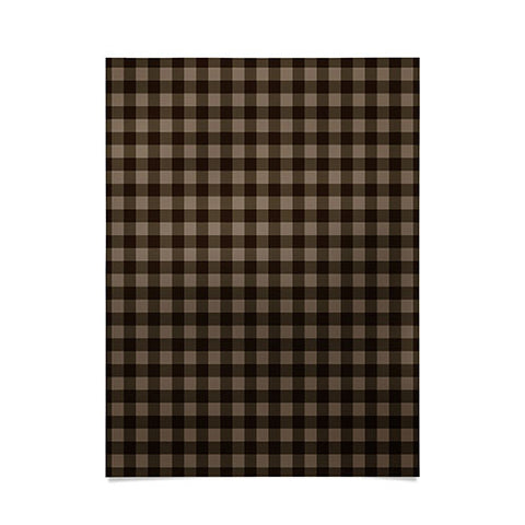 Colour Poems Gingham Earth Poster