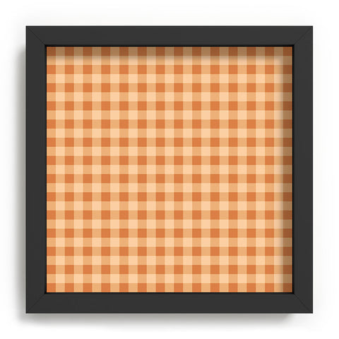 Colour Poems Gingham Honey Recessed Framing Square