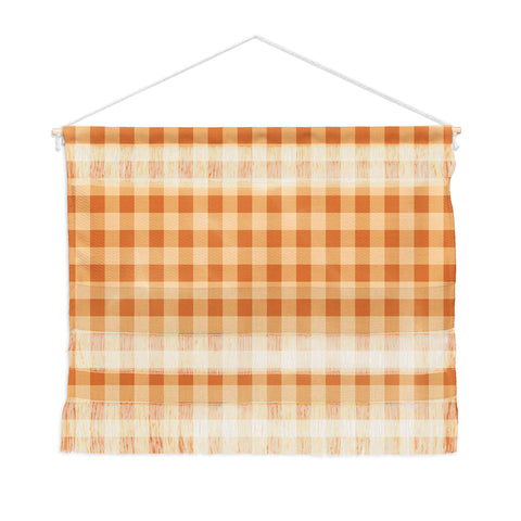 Colour Poems Gingham Honey Wall Hanging Landscape