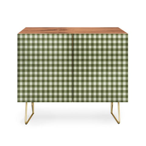Colour Poems Gingham Moss Credenza