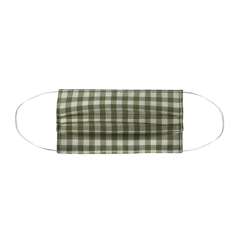 Colour Poems Gingham Moss Face Mask