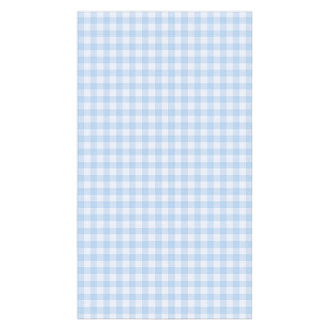 Colour Poems Gingham Pattern Blue Tablecloth