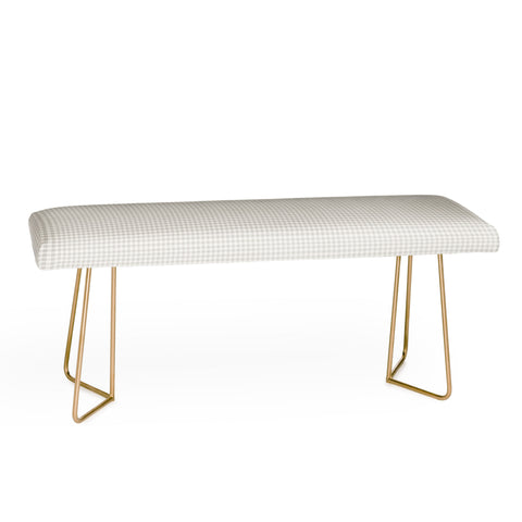 Colour Poems Gingham Plaid Pattern Cloud White Bench