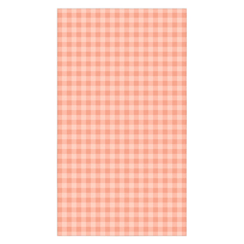 Colour Poems Gingham Rose Tablecloth