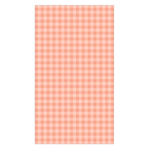 Colour Poems Gingham Rose Tablecloth