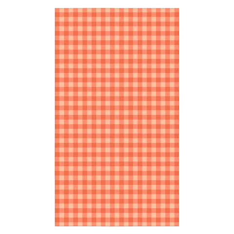 Colour Poems Gingham Strawberry Tablecloth