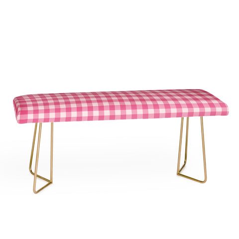 Colour Poems Gingham Tulip Bench