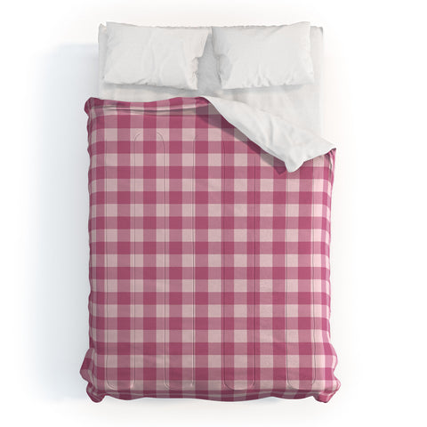 Colour Poems Gingham Tulip Comforter