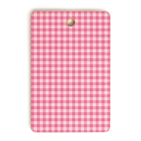 Colour Poems Gingham Tulip Cutting Board Rectangle