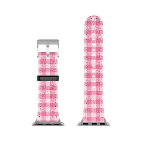 Colour Poems Gingham Tulip Apple Watch Band