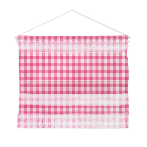 Colour Poems Gingham Tulip Wall Hanging Landscape