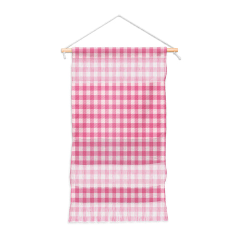 Colour Poems Gingham Tulip Wall Hanging Portrait