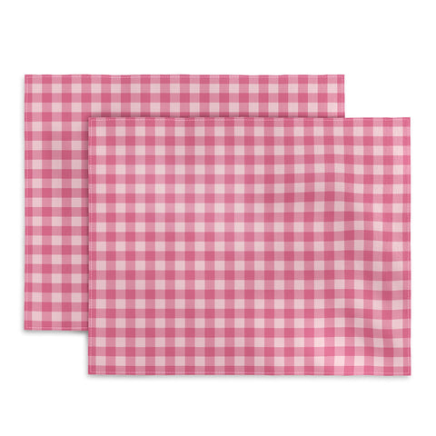 Colour Poems Gingham Tulip Placemat