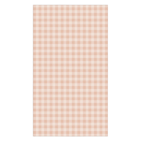 Colour Poems Gingham Warm Neutral Tablecloth