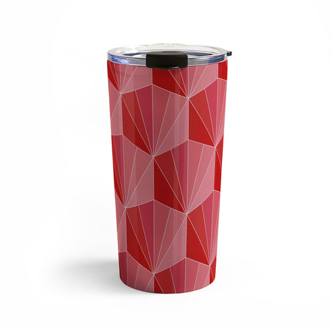 Colour Poems Gisela Color Block Pattern XII Travel Mug