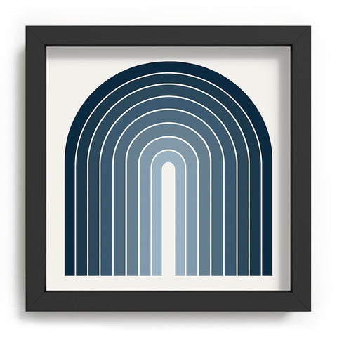 Colour Poems Gradient Arch Blue II Recessed Framing Square