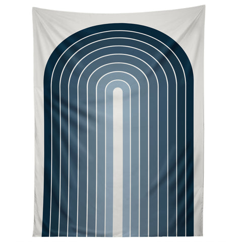 Colour Poems Gradient Arch Blue II Tapestry